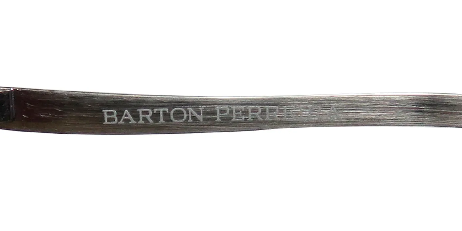 Barton Perreira Eliza ans/jet Eyeglasses Antique Silver 53mm 7