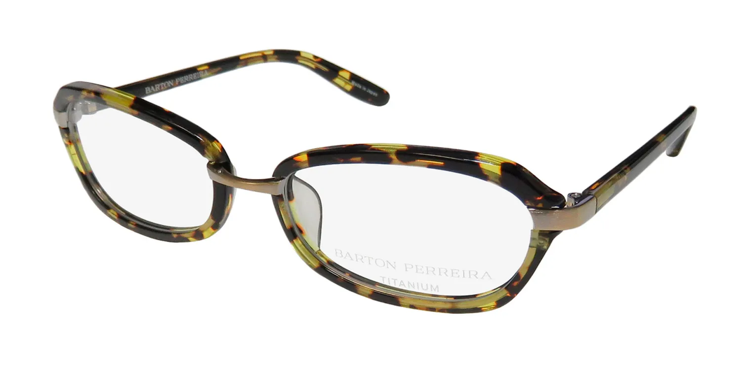 Barton Perreira Rosalie hec/ang Eyeglasses Tortoise Pattern 50mm