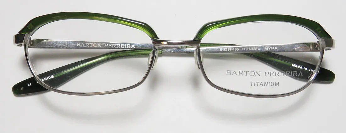 Barton Perreira Myra hun/sil Eyeglasses Silver 51mm 2