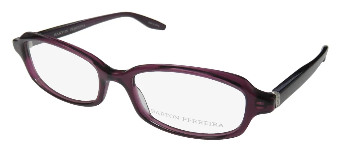 Barton Perreira Nicholette plu/sil Eyeglasses Purple 49mm