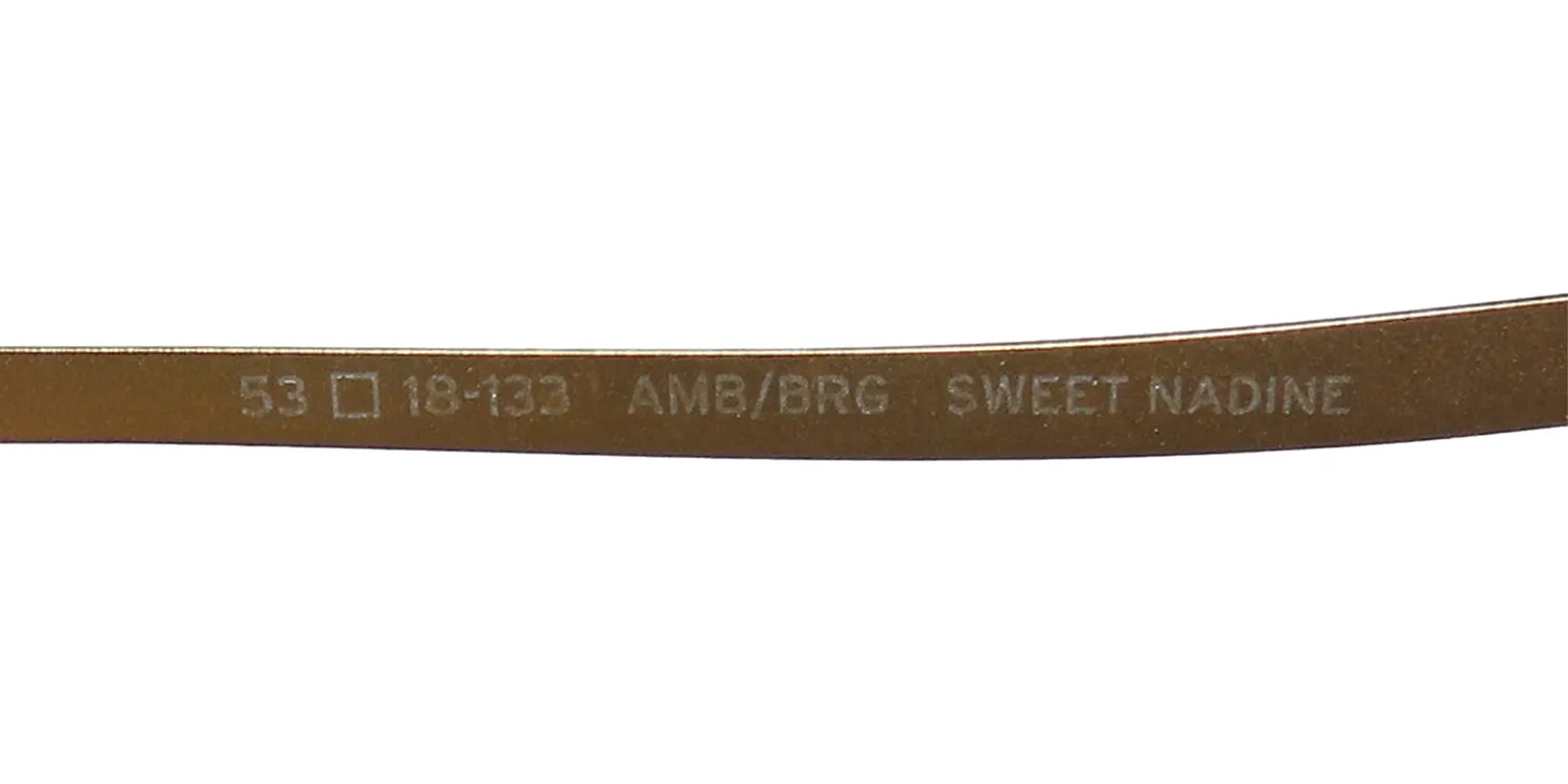 Barton Perreira Sweet Nadine amb/brg Eyeglasses Caramel 53mm 8