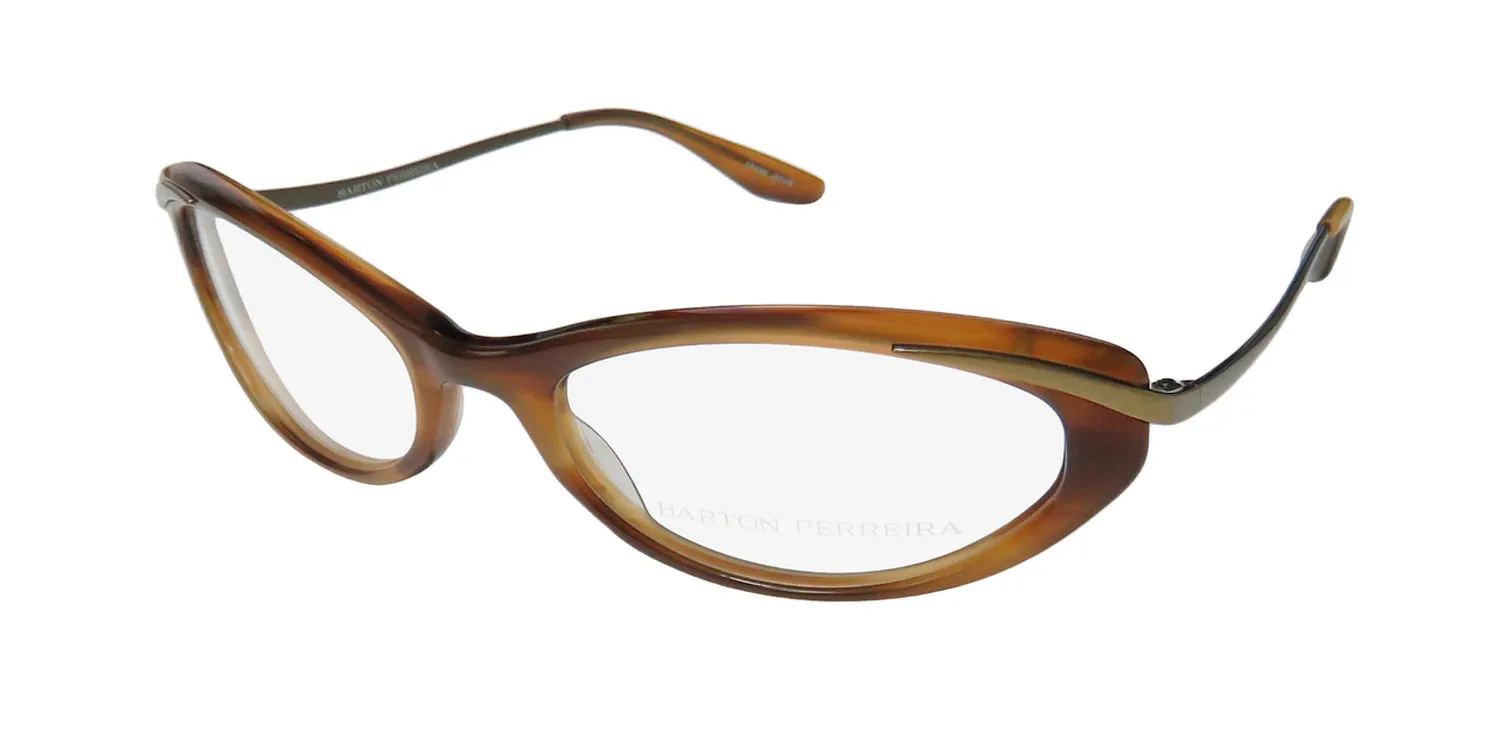 Barton Perreira Sweet Nadine umt/ang Eyeglasses Brown 53mm