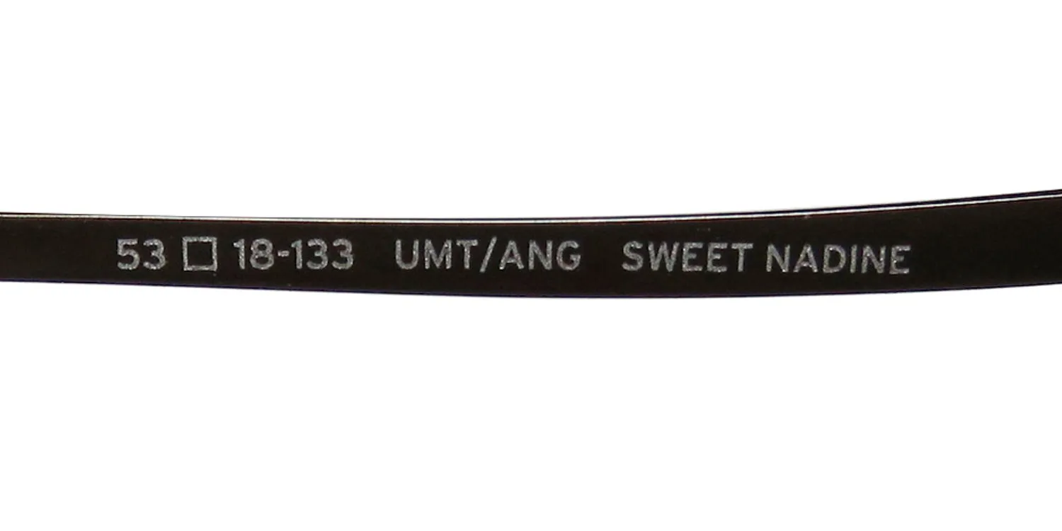 Barton Perreira Sweet Nadine umt/ang Eyeglasses Brown 53mm 8
