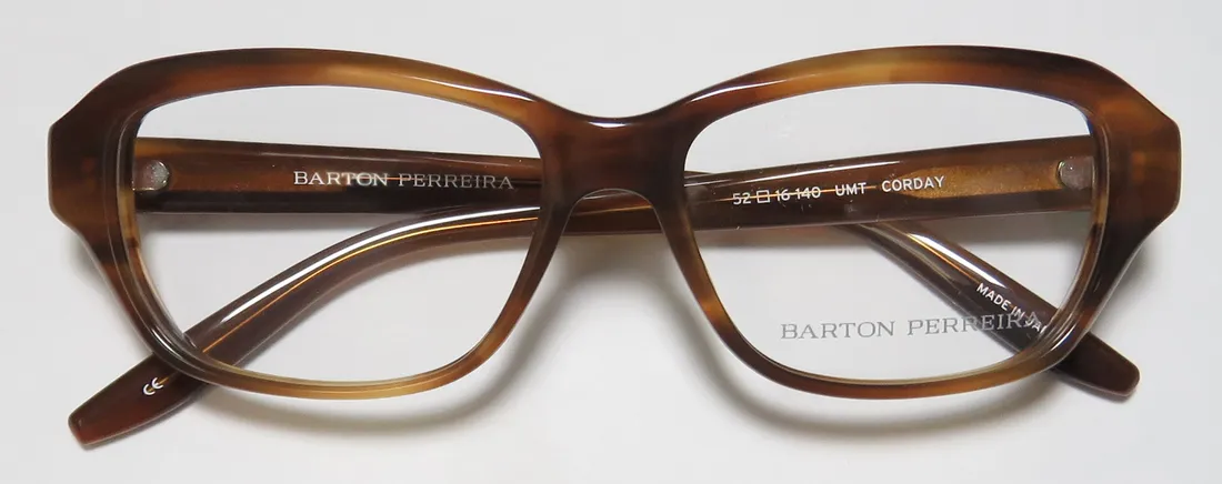 Barton Perreira Corday umt Eyeglasses Brown 52mm 2