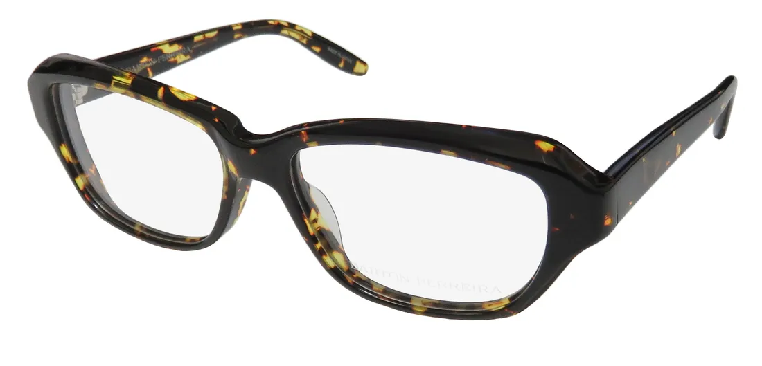 Barton Perreira Corday hec Eyeglasses Tortoise Pattern 52mm