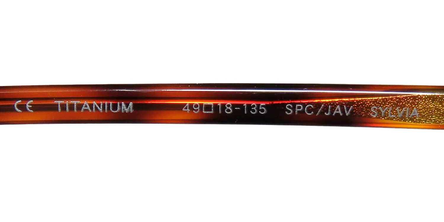 Barton Perreira Sylvia spc/jav Eyeglasses Havana 49mm 8