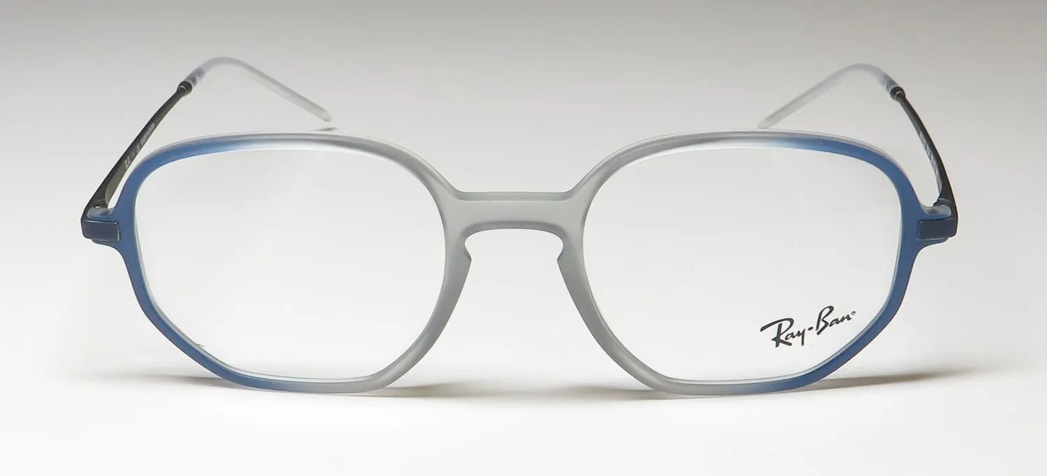 Ray-Ban 7152 5794 Eyeglasses Matte Blue 50mm Men 3