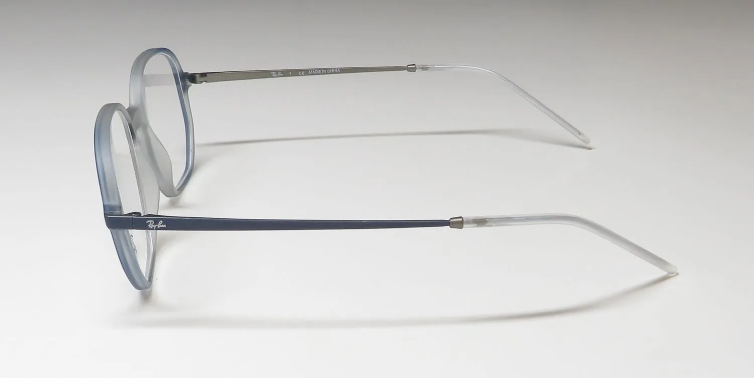 Ray-Ban 7152 5794 Eyeglasses Matte Blue 50mm Men 4