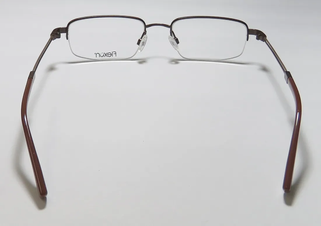 Flexon E1004 210 Eyeglasses Brown 51mm Men 5