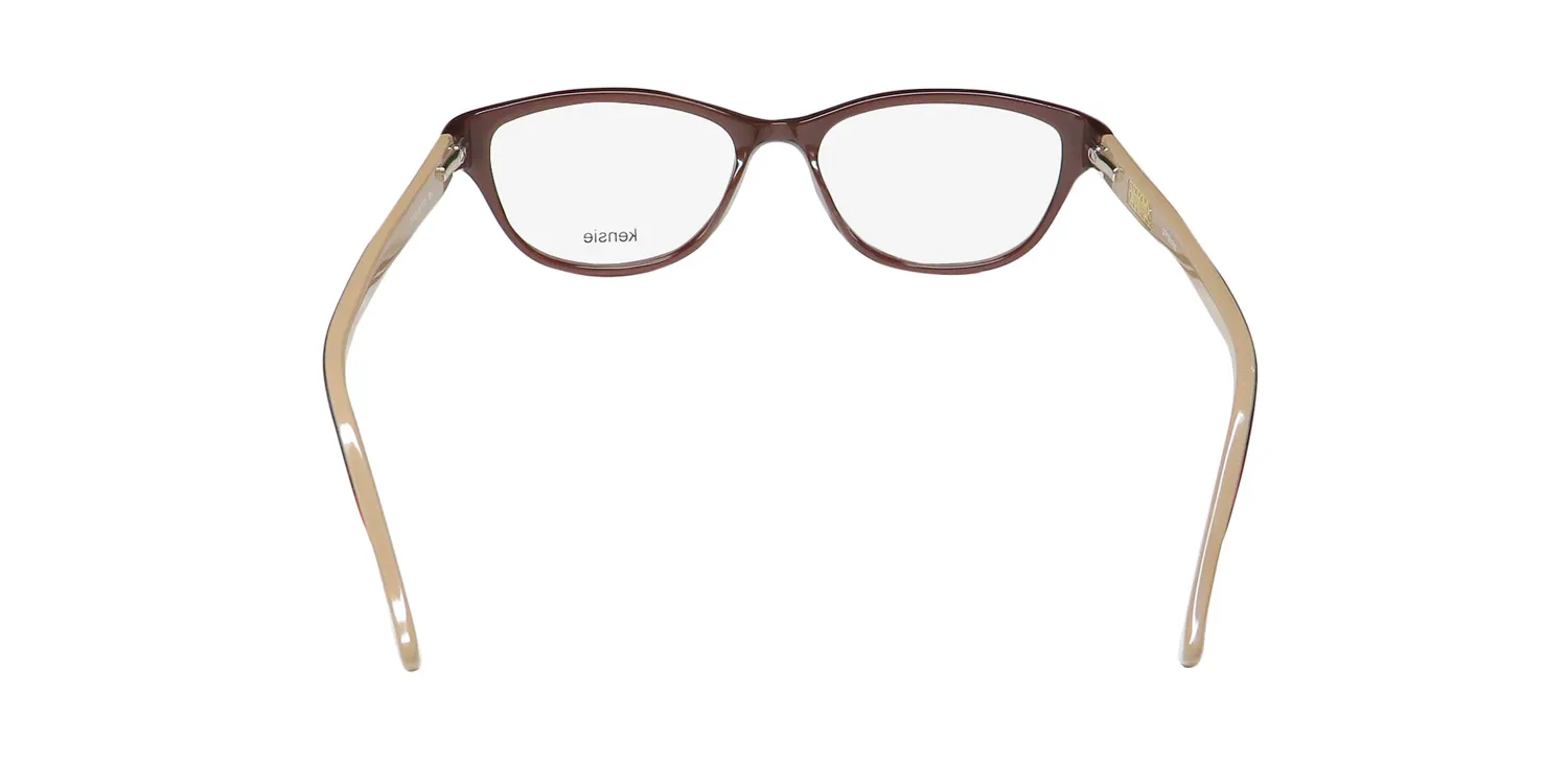 Kensie Gorgeous bu Eyeglasses Burgundy 51mm 5