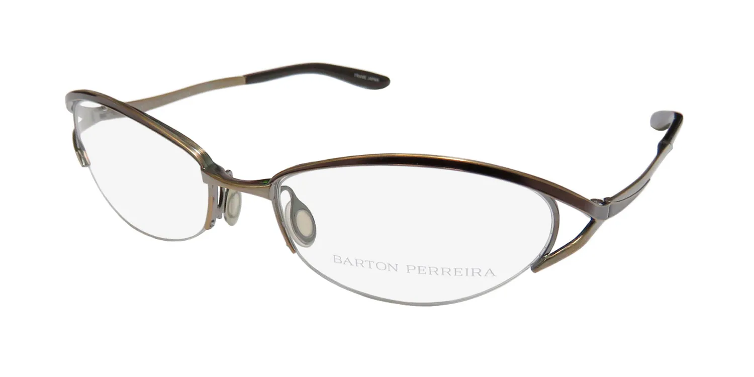 Barton Perreira Eliza ang/cim Eyeglasses Antique Gold 53mm