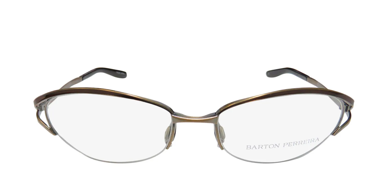 Barton Perreira Eliza ang/cim Eyeglasses Antique Gold 53mm 3