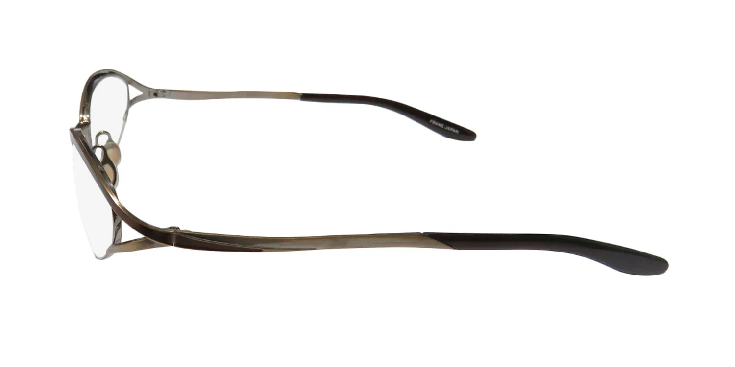 Barton Perreira Eliza ang/cim Eyeglasses Antique Gold 53mm 4