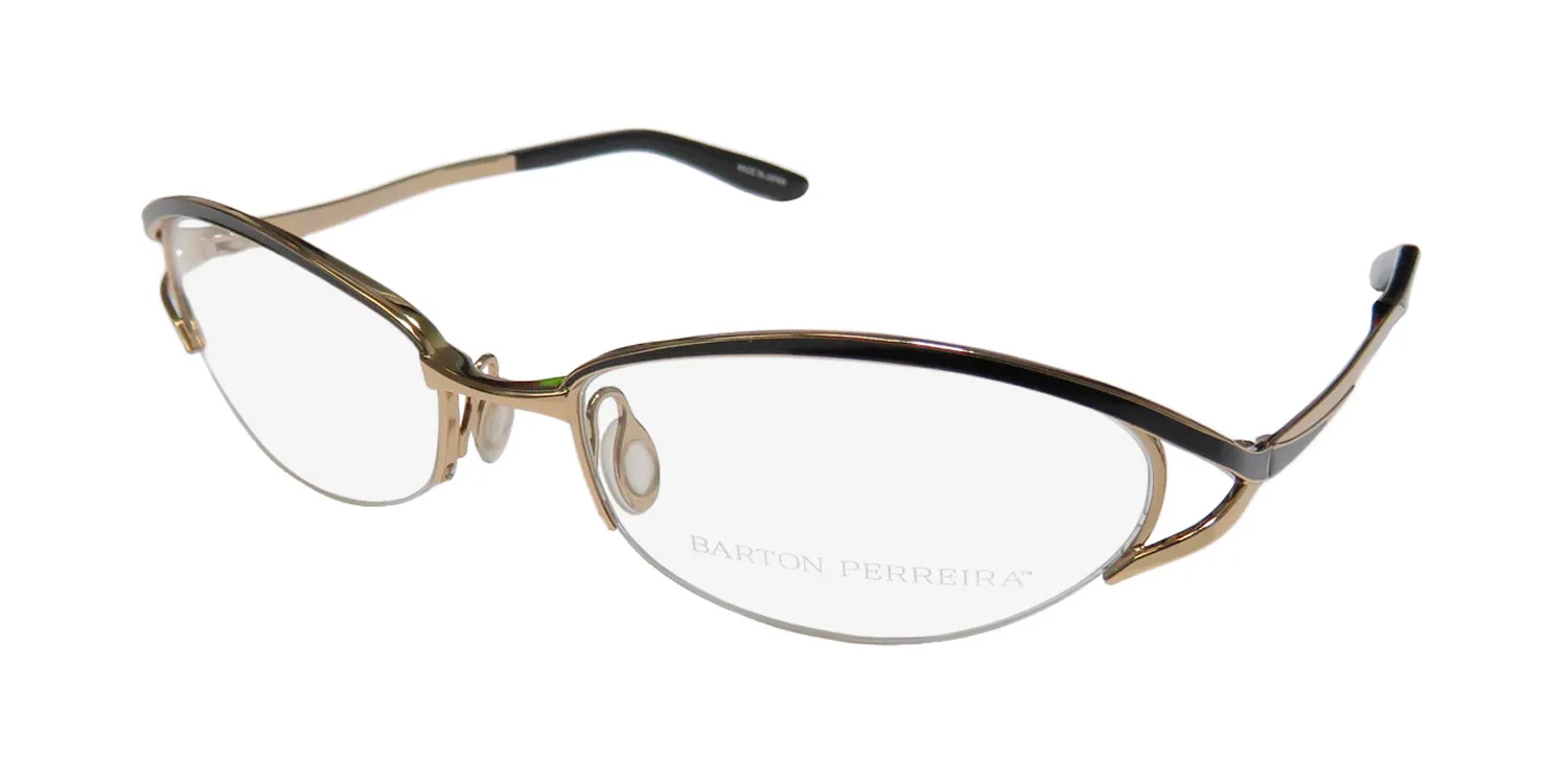 Barton Perreira Eliza gol/jet Eyeglasses Black 53mm