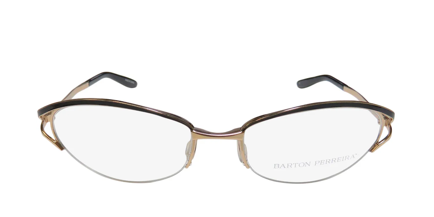 Barton Perreira Eliza gol/jet Eyeglasses Black 53mm 3