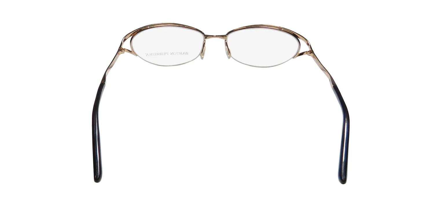 Barton Perreira Eliza gol/jet Eyeglasses Black 53mm 5