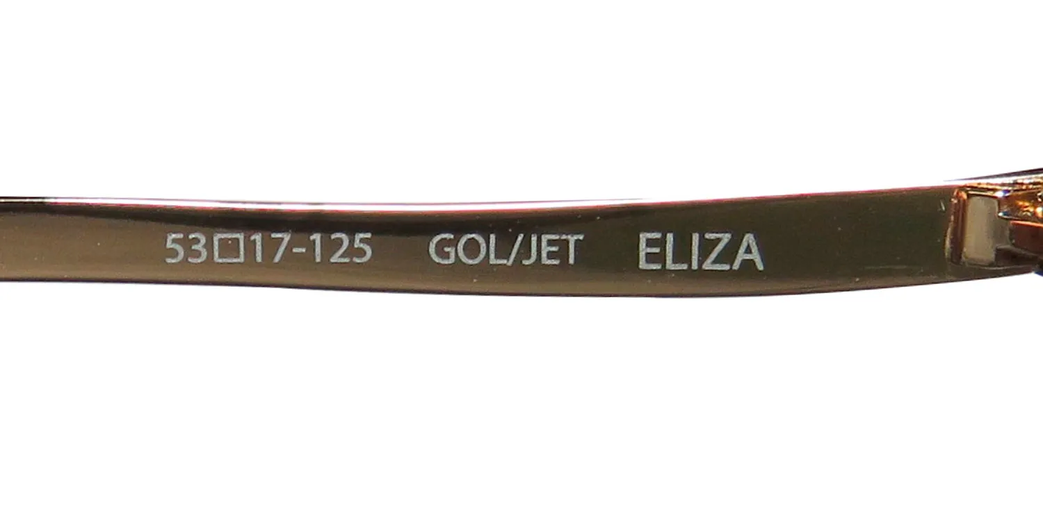 Barton Perreira Eliza gol/jet Eyeglasses Black 53mm 8