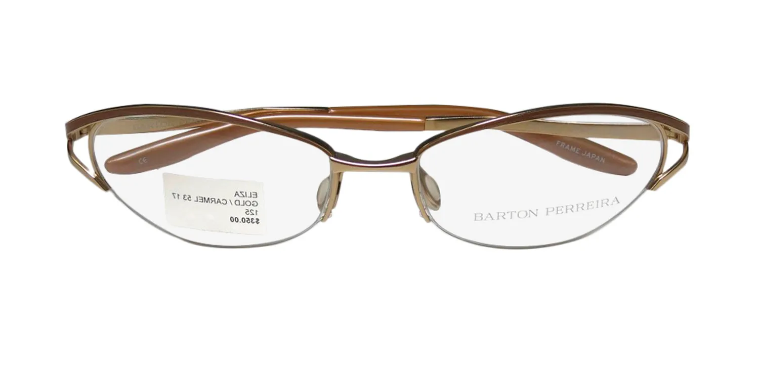 Barton Perreira Eliza gos/car Eyeglasses Cream Brown 53mm 2