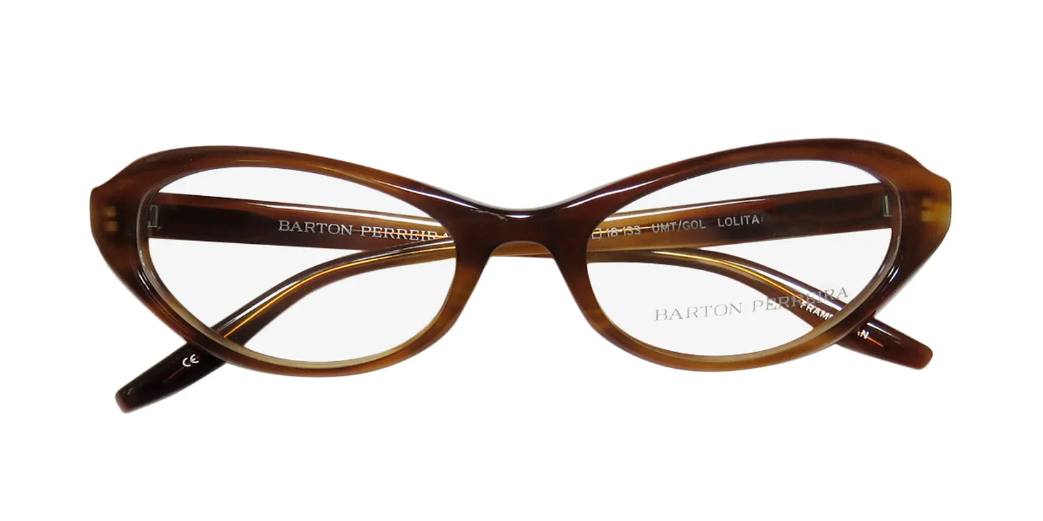 Barton Perreira Lolita umt/gol Eyeglasses Brown 52mm 2