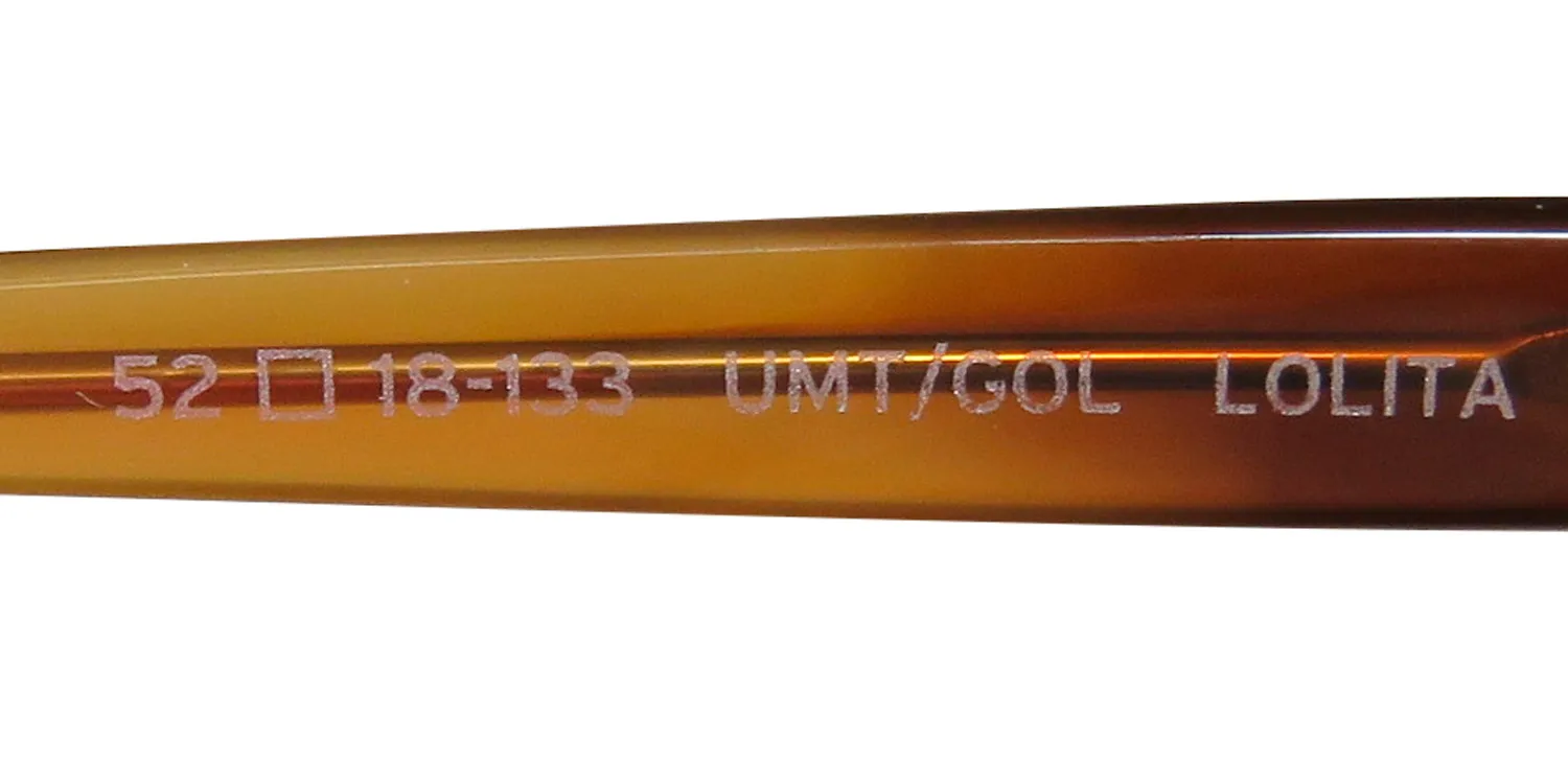 Barton Perreira Lolita umt/gol Eyeglasses Brown 52mm 8