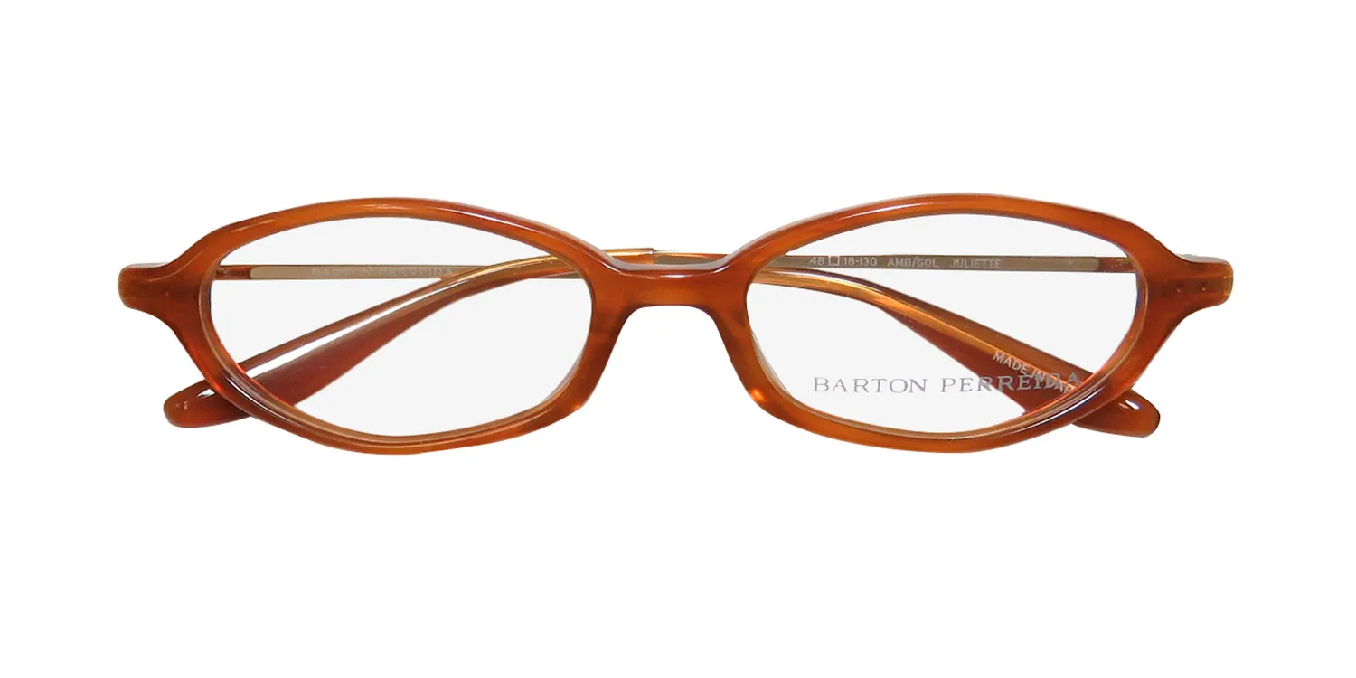 Barton Perreira Juliette amb/gol Eyeglasses Amber 48mm 2