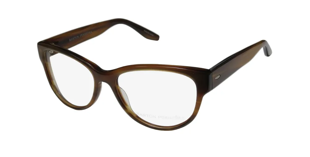 Barton Perreira Brooke umt Eyeglasses Striped Brown 53mm Women