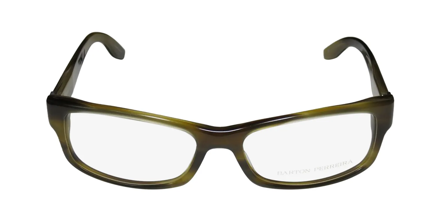 Barton Perreira The Associate sot Eyeglasses Striped Khaki 56mm 3