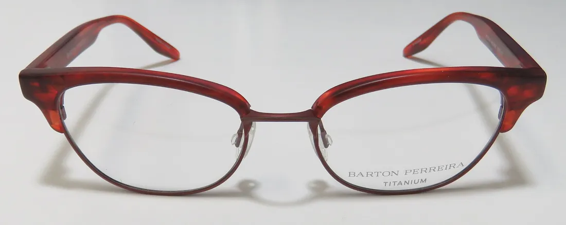 Barton Perreira Estelle mtu/mre Eyeglasses Matte Red 49mm 3