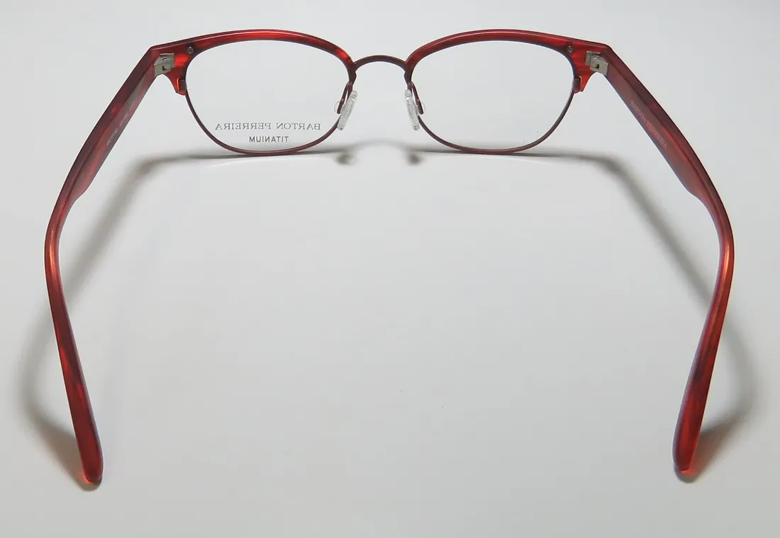 Barton Perreira Estelle mtu/mre Eyeglasses Matte Red 49mm 5