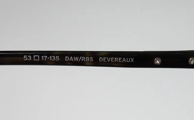 Barton Perreira Devereaux daw/rbs Eyeglasses Tortoise 53mm 8
