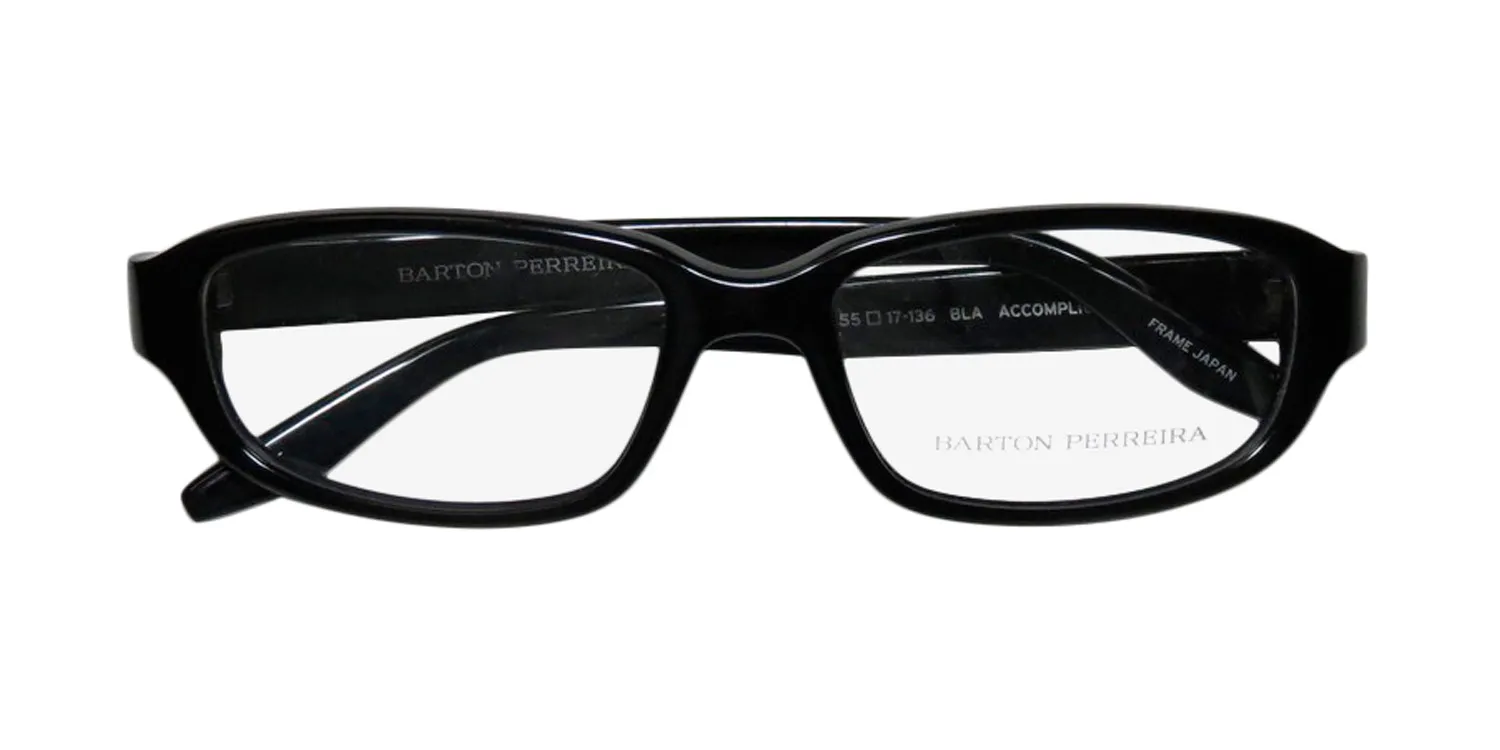 Barton Perreira Accomplice bla Eyeglasses Black 55mm Unisex 2