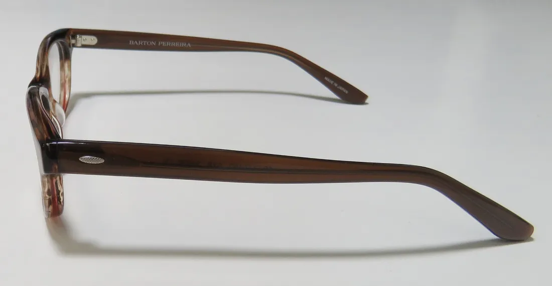 Barton Perreira Sherilyn gyr Eyeglasses Striped Brown 49mm 4