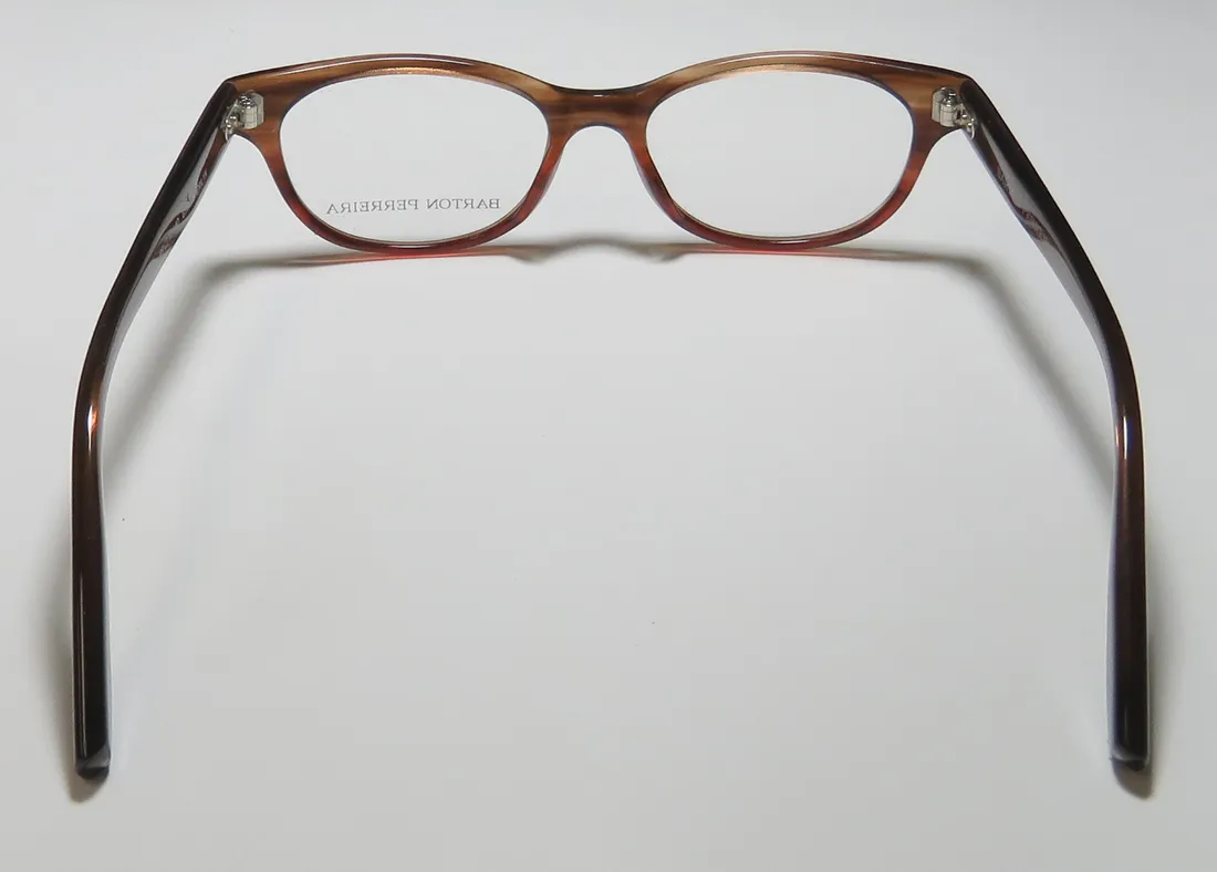 Barton Perreira Sherilyn gyr Eyeglasses Striped Brown 49mm 5