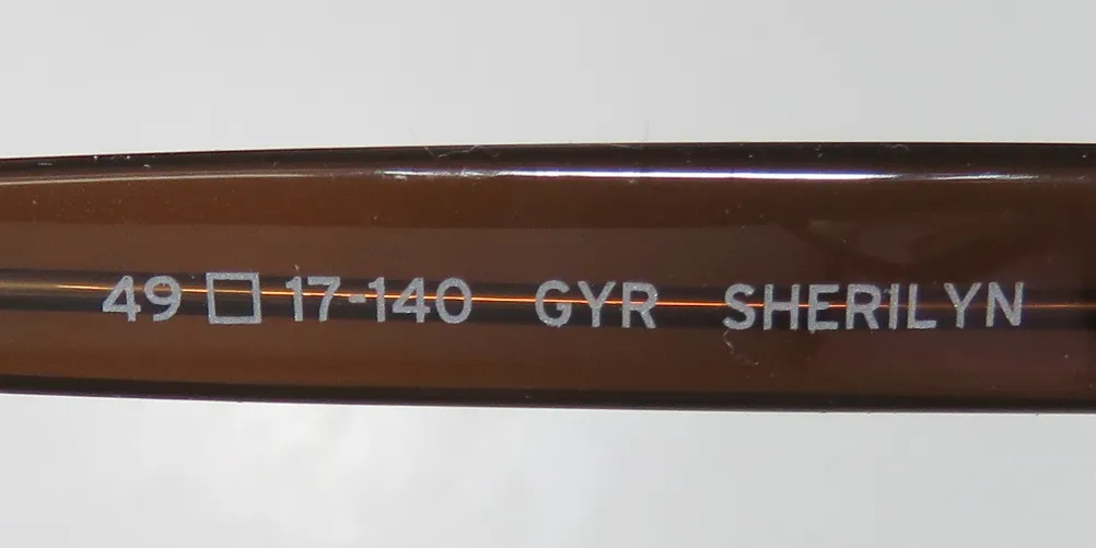 Barton Perreira Sherilyn gyr Eyeglasses Striped Brown 49mm 8