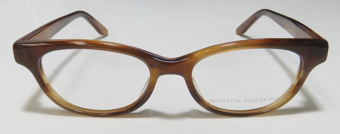 Barton Perreira Sherilyn umt Eyeglasses Striped Brown 49mm 3