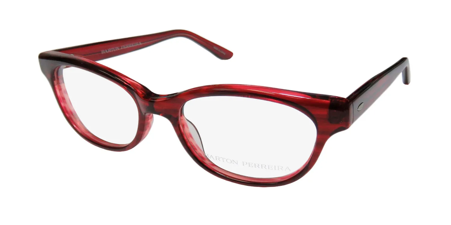 Barton Perreira Sherilyn bou Eyeglasses Transparent Red 49mm