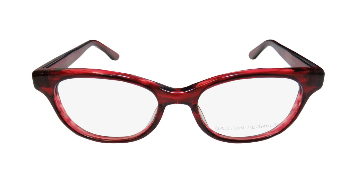 Barton Perreira Sherilyn bou Eyeglasses Transparent Red 49mm 3
