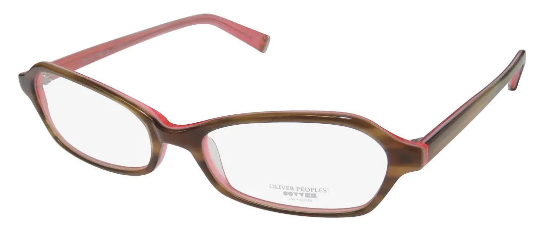 Oliver Peoples Fabi otpi Eyeglasses Khaki Horn 50mm