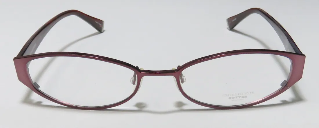 Oliver Peoples Treasure mbor Eyeglasses Merlot 52mm 3