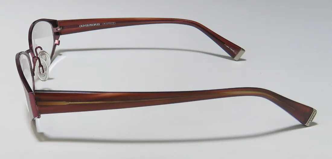 Oliver Peoples Treasure mbor Eyeglasses Merlot 52mm 4