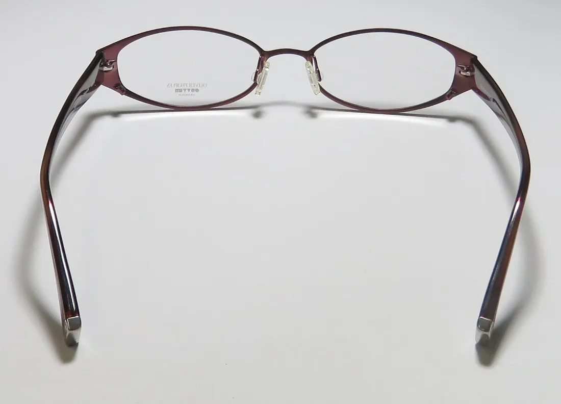 Oliver Peoples Treasure mbor Eyeglasses Merlot 52mm 5