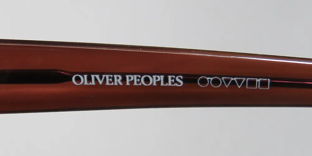 Oliver Peoples Treasure mbor Eyeglasses Merlot 52mm 7