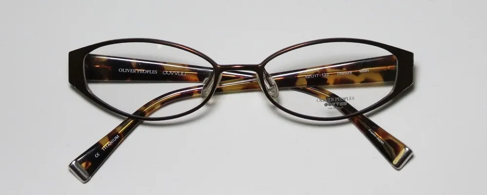 Oliver Peoples Treasure mbir Eyeglasses Brown 52mm 2