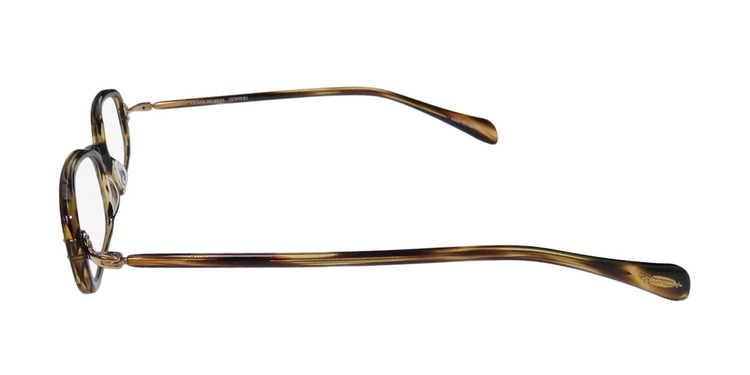 Oliver Peoples Chrisette coco Eyeglasses Tortoise Pasttern 49mm 4