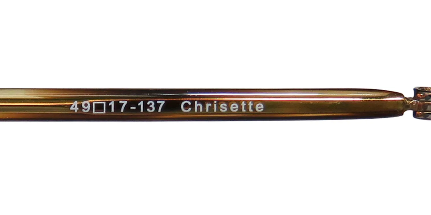 Oliver Peoples Chrisette coco Eyeglasses Tortoise Pasttern 49mm 8
