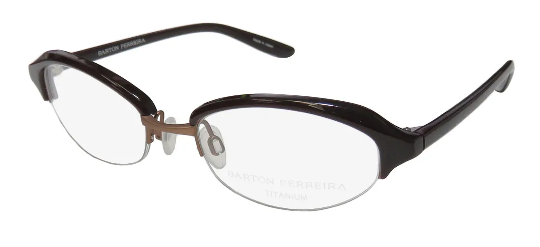 Barton Perreira Sylvia cas/dun Eyeglasses Brown 49mm