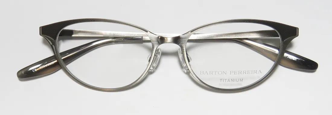 Barton Perreira Songbird pew/smq Eyeglasses Pewter 49mm 2