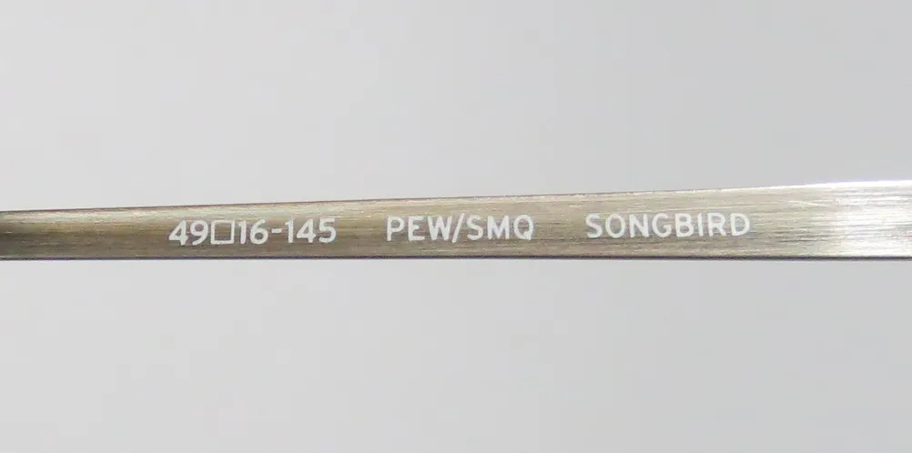 Barton Perreira Songbird pew/smq Eyeglasses Pewter 49mm 8