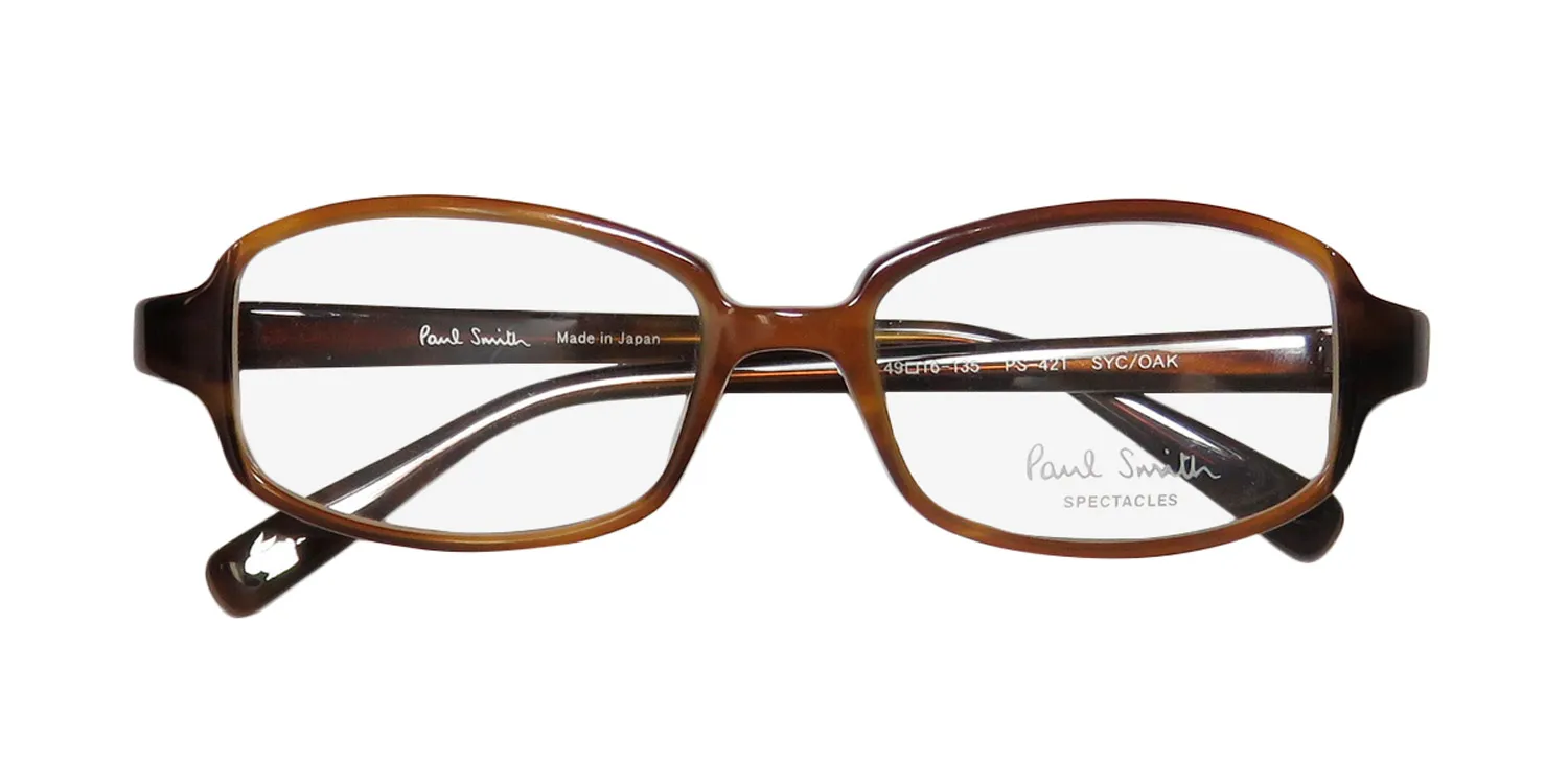 Paul Smith 421 syc/oak Eyeglasses Brown 49mm 2