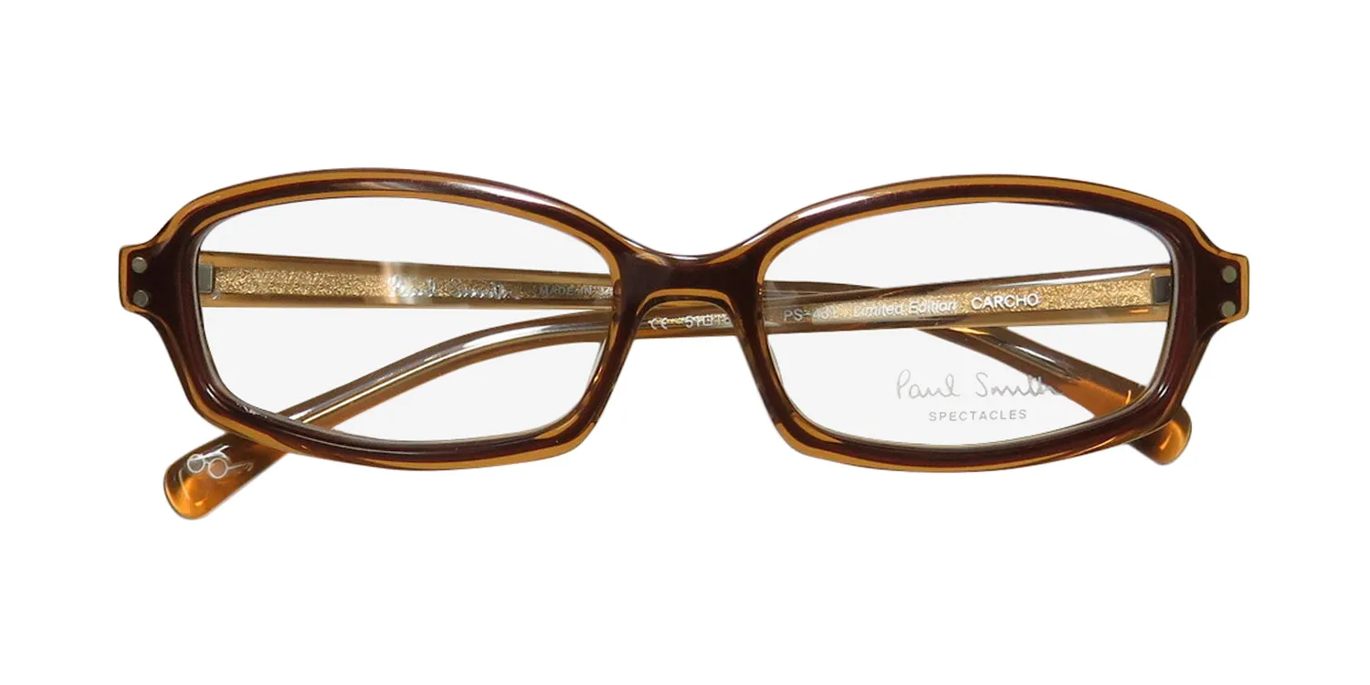 Paul Smith 431 carcho Eyeglasses Brown 51mm Unisex 2